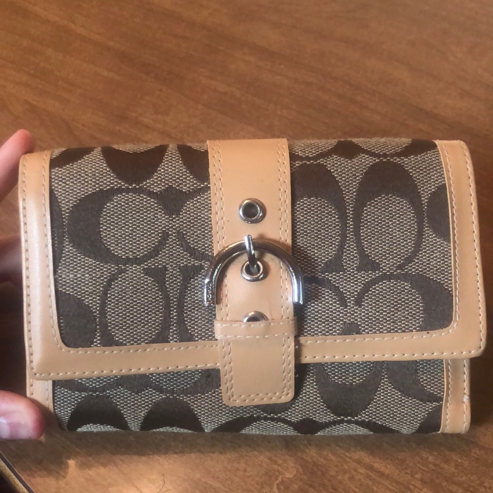 Coach buckle wallet